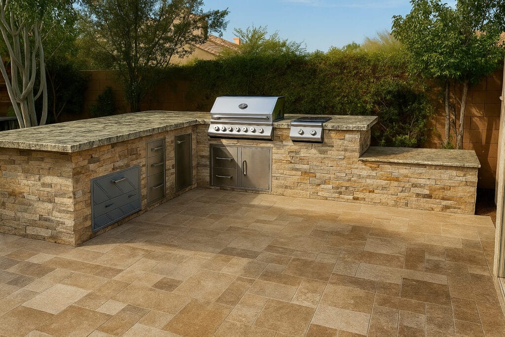 20250801_1125_Enhanced Outdoor Kitchen_remix_01k1ke02bzf8s9vn4p53jk98fs - Tree Pros AZ